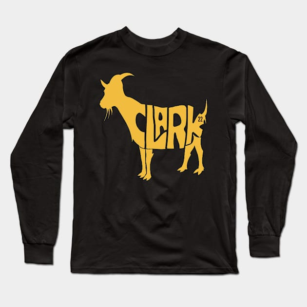 clark goat Long Sleeve T-Shirt by V for verzet